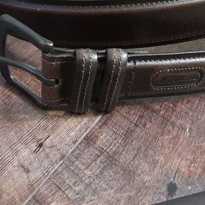 Men's Columbia belt genuine leather